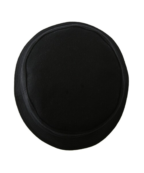 DRESSTERIOR（ドレステリア）の「◆KIJIMA TAKAYUKI（キジマタカユキ）ウールメルトン バケットハット（ハット・メンズ・ブラック系/グレー系その他2・02）」の5枚目の写真