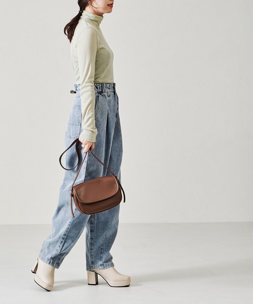 acro(アクロ)の「ハイウエストタックワイドバルーンデニムパンツ/AC2706(デニムパンツ・レディース・ライトブルー/ブルー・S/M)」の22枚目の写真