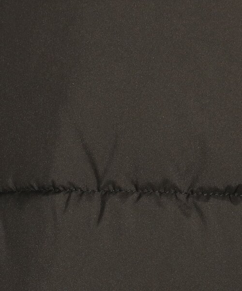 PINK-latte（ピンクラテ）の「軽くてあったか♪ロングパデット中綿コート（その他アウター・キッズ・アイボリー/ブラック・14/15 /16）」の10枚目の写真