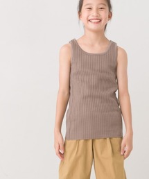 OMNES（オムネス）の「キッズラインキルトあったかタンクトップ（インナーウェア/肌着）」