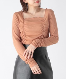 Heather（ヘザー）の「スクエアシアーインナー　172649（Tシャツ/カットソー）」