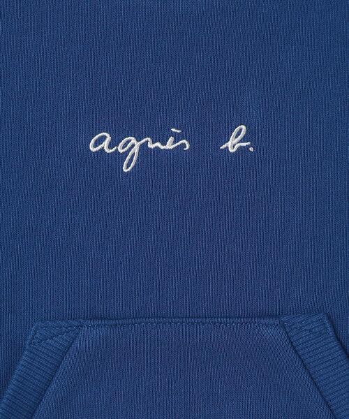 agnes b.(アニエスベー)の「K330 L SWEAT ベビー スウェット(スウェット・キッズ・ブルー・18M/2YEAR/1YEAR)」の3枚目の写真