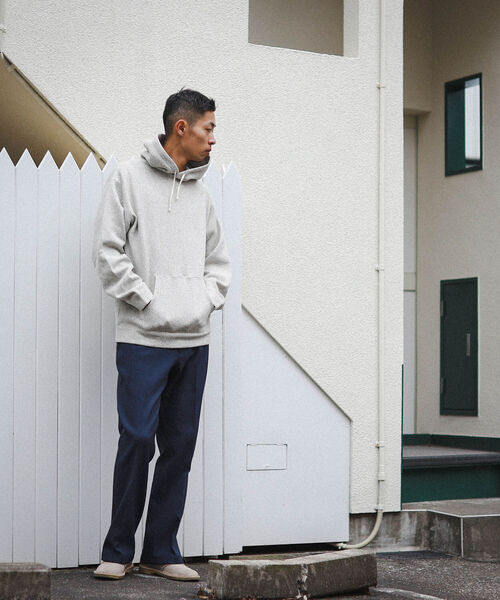 BEAMS（ビームス）の「BEAMS / ワッフルフリース フーディー（スウェット・メンズ・ナチュラル/ブラック・M/XL/L/S）」の3枚目の写真