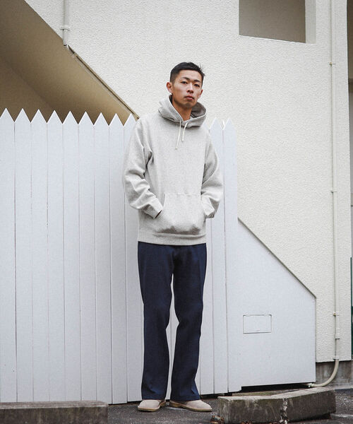BEAMS（ビームス）の「BEAMS / ワッフルフリース フーディー（スウェット・メンズ・ナチュラル/ブラック・M/XL/L/S）」の4枚目の写真
