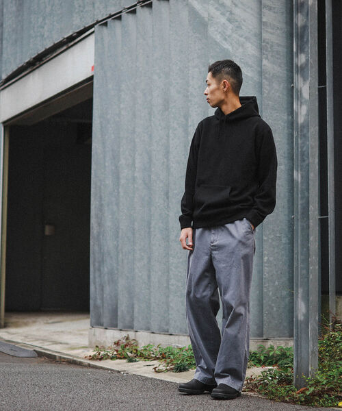 BEAMS（ビームス）の「BEAMS / ワッフルフリース フーディー（スウェット・メンズ・ナチュラル/ブラック・M/XL/L/S）」の10枚目の写真