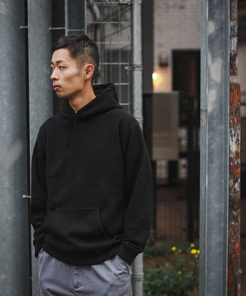 BEAMS（ビームス）の「BEAMS / ワッフルフリース フーディー（スウェット・メンズ・ナチュラル/ブラック・M/XL/L/S）」の11枚目の写真