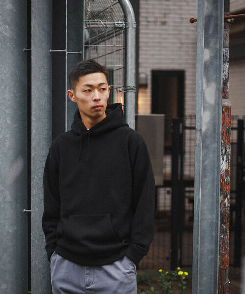 BEAMS（ビームス）の「BEAMS / ワッフルフリース フーディー（スウェット・メンズ・ナチュラル/ブラック・M/XL/L/S）」の12枚目の写真