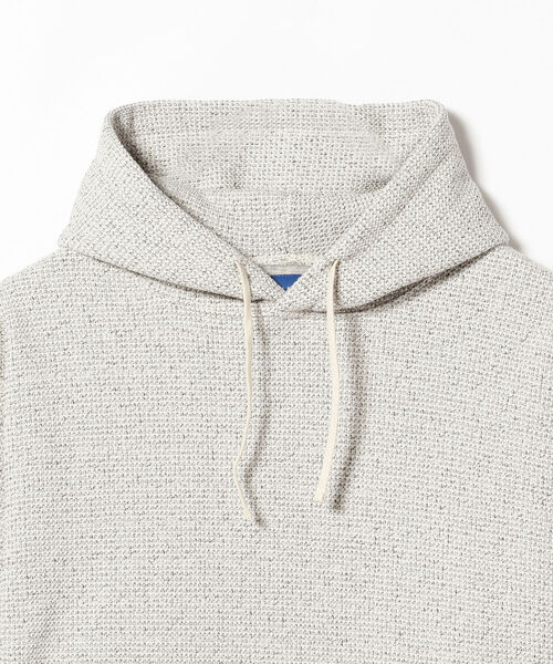 BEAMS（ビームス）の「BEAMS / ワッフルフリース フーディー（スウェット・メンズ・ナチュラル/ブラック・M/XL/L/S）」の17枚目の写真