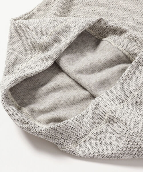 BEAMS（ビームス）の「BEAMS / ワッフルフリース フーディー（スウェット・メンズ・ナチュラル/ブラック・M/XL/L/S）」の19枚目の写真