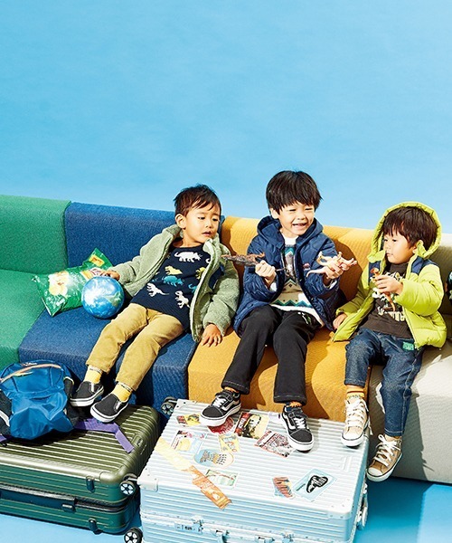 kladskap（クレードスコープ）の「恐竜柄セーター（ニット/セーター・キッズ・ネイビー・M/L/S）」の9枚目の写真