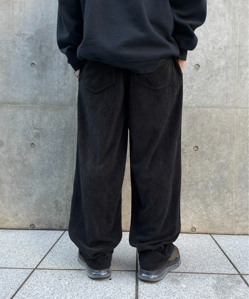 WHO'S WHO gallery(フーズフーギャラリー)の「【KOOKY'N/クーキー】BRONXコーデュロイイージーパンツ(スラックス・メンズ・ベージュ/ブラック/チャコールグレー・FREE)」の22枚目の写真