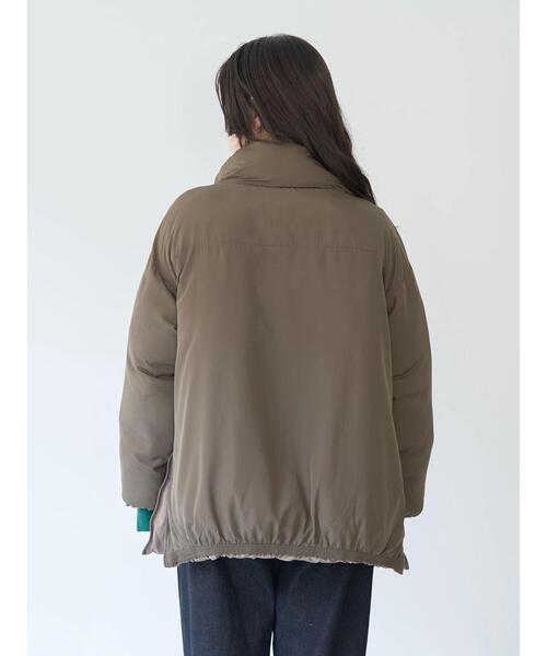セール】リバーシブル中綿ブルゾン（ダウンジャケット/コート）｜earth