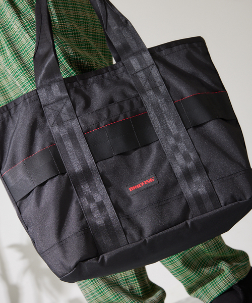 【希少品】BRIEFING×JOINT WORKS 別注 トートバッグ ブラック BRIEFING / ブリーフィング】別注 TOTE BAG（トートバッグ