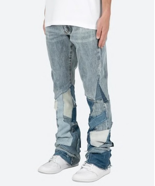 mnml（ミニマル）の「mnml/ミニマル/B424 PATCH FLARE DENIM