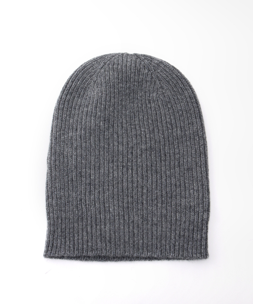 TWEED MILL（ツイードミル）の「【TWEEDMILL/ツイードミル】 Slouch beanie：ニットキャップ（ニットキャップ/ビーニー・レディース・ブラック/グレー・FREE）」の6枚目の写真