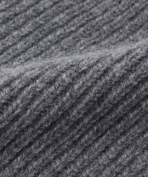 TWEED MILL（ツイードミル）の「【TWEEDMILL/ツイードミル】 Slouch beanie：ニットキャップ（ニットキャップ/ビーニー・レディース・ブラック/グレー・FREE）」の11枚目の写真