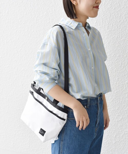 Drifter（ドリフター）の「* 【SHIPS別注】Drifter : 5ポケット トート ◇（トートバッグ・レディース・イエロー/ブルー系/ライトホワイト/ブラウン/ダークブラウン/ブラック・ONE SIZE）」の7枚目の写真