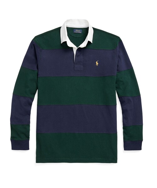 OPAQUE.CLIP(オペークドットクリップ)の「◆【POLO RALPH LAUREN/ポロ ラルフ ローレン】ラグビーシャツ(ポロシャツ・レディース・ネイビー系7・02)」の1枚目の写真