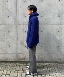 z BED j.w. FORD タートルネックカットソー BED J.W. FORD / ベッドフォード】Turtleneck Hooded Knit