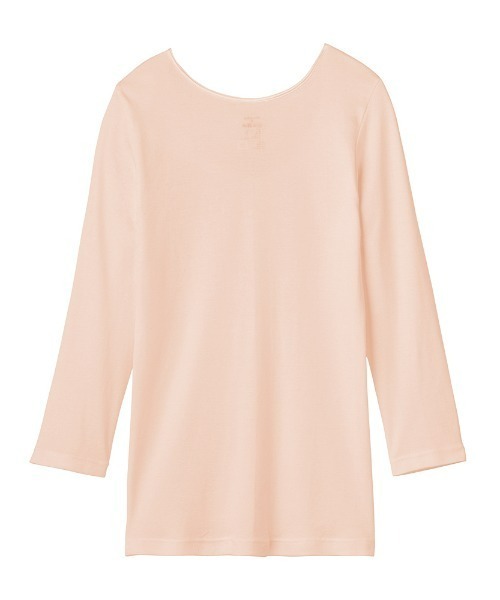 GUNZE（グンゼ）の「CFA/シーファー  やわらか保湿 7分袖インナー（インナーウェア/肌着・レディース・ブラック/ホワイト/ベージュ系その他・MEDIUM/LARGE/X-LARGE）」の13枚目の写真