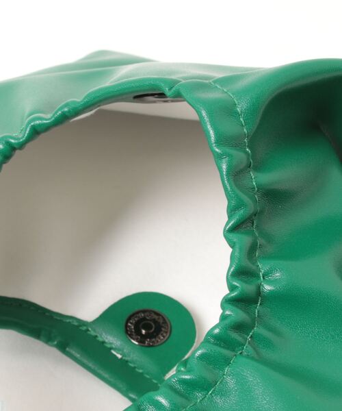 HELOYSE（エロイーズ）の「【HELOYSE/エロイーズ】 トースト PU レザー ミニ（ハンドバッグ・レディース・ホワイト/ピンク/グリーン/ブラウン/ブラック/シルバー・FREE）」の8枚目の写真