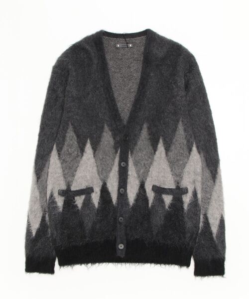 MINEDENIM（マインデニム）KID MOHAIR ARGYLE CARDIGAN 【公式通販】