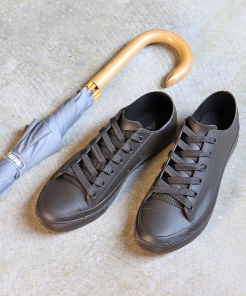 AAA+（サンエープラス）の「防水設計 ローカットレインスニーカー（レインシューズ・メンズ・ダークブラウン/ブラック・L/S/LL/M）」の6枚目の写真