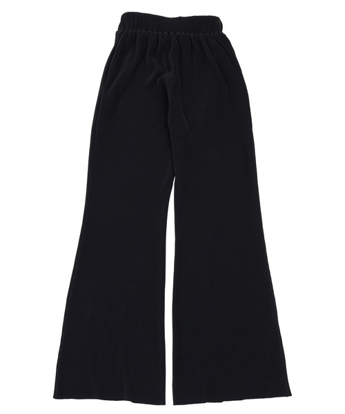 PUNYUS（プニュズ）の「プリーツフレアパンツ（その他パンツ・レディース・サックスブルー/ライトピンク/ブラック/グリーン・1/2/3/4）」の22枚目の写真