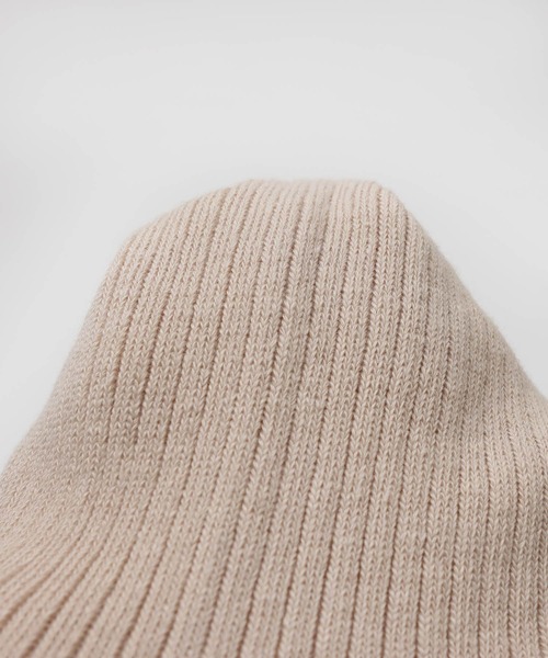 andme（アンドミー）の「メローリブソックス（ソックス/靴下・レディース・ホワイト/ライム/ピンク/ベージュ/ブラック・23-25cm）」の18枚目の写真