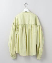 6（ロク）の「＜6(ROKU)＞COTTON GATHER SHIRT/シャツ（シャツ