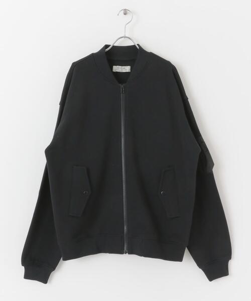 URBAN RESEARCH Sonny Label(アーバンリサーチサニーレーベル)の「裏毛スウェットMA-1ブルゾン(MA-1・メンズ・ブラック/グレー/ベージュ系その他・LARGE/MEDIUM)」の19枚目の写真