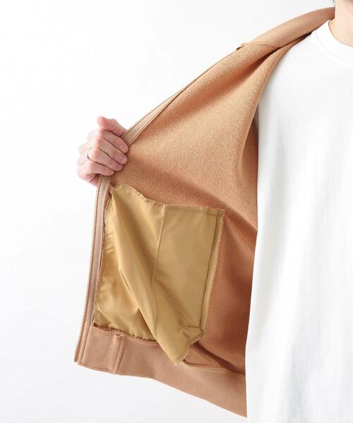 URBAN RESEARCH Sonny Label(アーバンリサーチサニーレーベル)の「裏毛スウェットMA-1ブルゾン(MA-1・メンズ・ブラック/グレー/ベージュ系その他・LARGE/MEDIUM)」の7枚目の写真