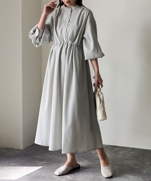 Riberry | パールボタンワンピース(ワンピース)