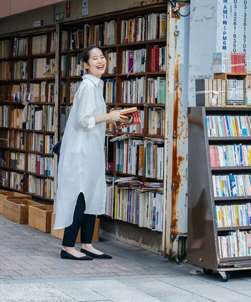 Oito（オイト）の「◆Washi Flat △（わしふらっと さんかく）【洗える】（その他シューズ・レディース・ブラック/グレー・24.5cm/23.0cm/24.0cm/25.0cm/22.5cm/23.5cm）」の9枚目の写真