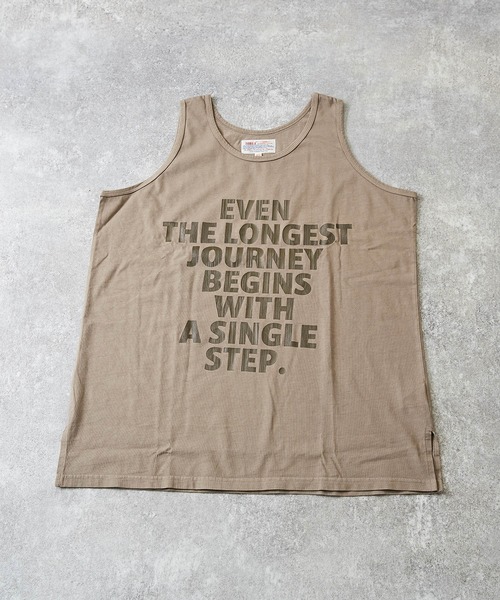 TOBILA（トビラ）の「コットン天竺レイヤードTシャツ（Tシャツ/カットソー・レディース・ベージュ/パープル/ヘザーチャコール・M）」の7枚目の写真