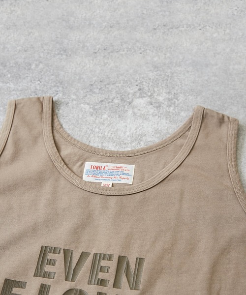 TOBILA（トビラ）の「コットン天竺レイヤードTシャツ（Tシャツ/カットソー・レディース・ベージュ/パープル/ヘザーチャコール・M）」の17枚目の写真