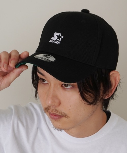 STARTER BLACK LABEL（スターターブラックレーベル）の「【 STARTER BLACK LABEL / スターター 】 ワンポイント ローキャップ / CAP（キャップ・レディース・ブラック/ホワイト/ブラウン/ベージュ/パープル/ネイビー/ブラック系その他2/ブラック系その他4/ブラック系その他5/ベージュ系その他2/ベージュ系その他3/ベージュ系その他4/ベージュ系その他5/グリーン系その他2/ブルー系その他2/ブルー系その他3/ブルー系その他4/グリーン/ブラック系その他/ベージュ系その他/グリーン系その他/ブルー系その他/ブラック系その他3/ブルー・FREE）」の7枚目の写真