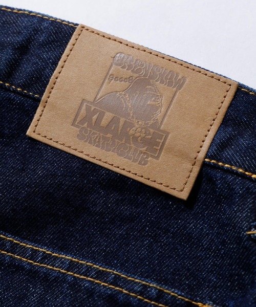 XLARGE（エクストララージ）の「XLARGE×CSC DENIM PAINTER PANTS（デニムパンツ・メンズ・ライトインディゴブルー/ブラック・30inch/36inch/34inch/32inch）」の22枚目の写真