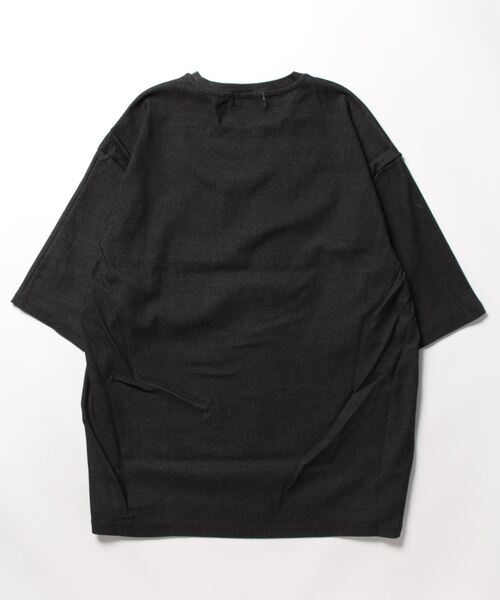 LiSS（リス）の「【Ls】【LiSS】デニム風カットソー（Tシャツ/カットソー・メンズ・ブラック/インディゴブルー/ブルー系その他2・1/2）」の15枚目の写真
