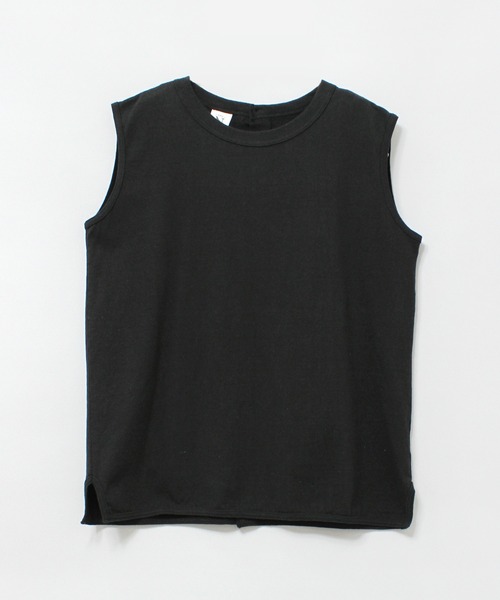 RNA-N（アールエヌエーエヌ）の「M2060 ＳＰＭノイルバックオープンノースリ（タンクトップ・レディース・ブラック/オレンジ/オフホワイト・MEDIUM）」の4枚目の写真