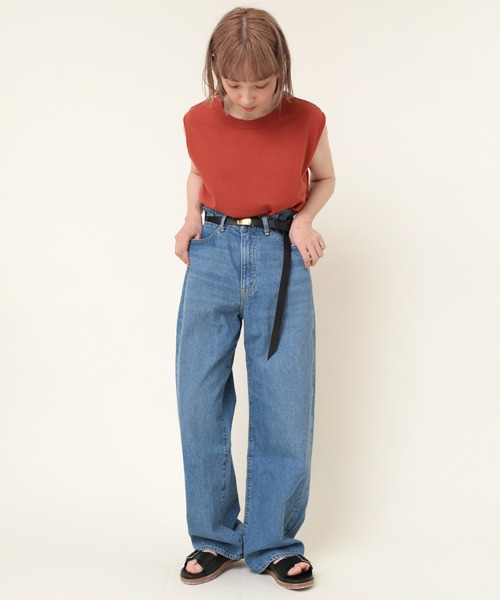 RNA-N（アールエヌエーエヌ）の「M2060 ＳＰＭノイルバックオープンノースリ（タンクトップ・レディース・ブラック/オレンジ/オフホワイト・MEDIUM）」の17枚目の写真