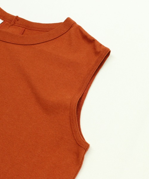 RNA-N（アールエヌエーエヌ）の「M2060 ＳＰＭノイルバックオープンノースリ（タンクトップ・レディース・ブラック/オレンジ/オフホワイト・MEDIUM）」の19枚目の写真