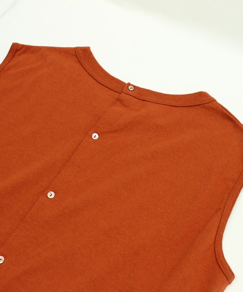 RNA-N（アールエヌエーエヌ）の「M2060 ＳＰＭノイルバックオープンノースリ（タンクトップ・レディース・ブラック/オレンジ/オフホワイト・MEDIUM）」の21枚目の写真