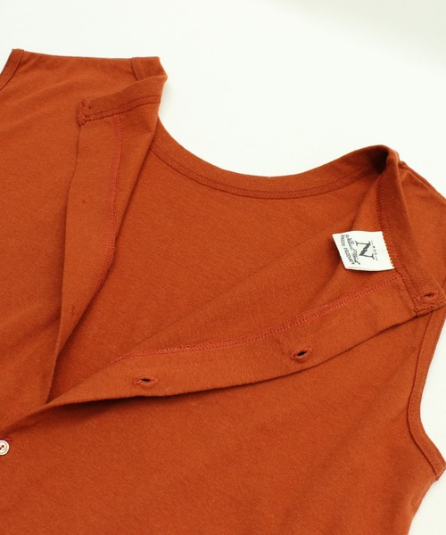 RNA-N（アールエヌエーエヌ）の「M2060 ＳＰＭノイルバックオープンノースリ（タンクトップ・レディース・ブラック/オレンジ/オフホワイト・MEDIUM）」の22枚目の写真