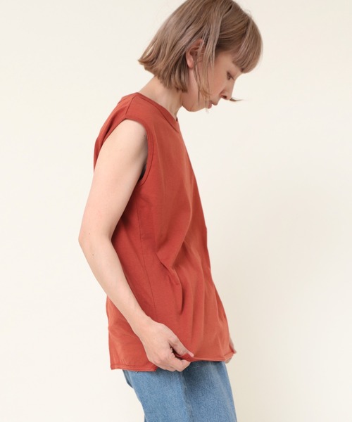 RNA-N（アールエヌエーエヌ）の「M2060 ＳＰＭノイルバックオープンノースリ（タンクトップ・レディース・ブラック/オレンジ/オフホワイト・MEDIUM）」の12枚目の写真