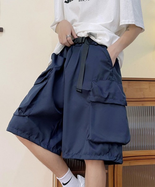 MGV（エムジーヴィー）の「ワイドカーゴハーフパンツ（カーゴパンツ