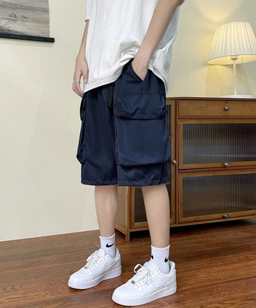 MGV（エムジーヴィー）の「ワイドカーゴハーフパンツ（カーゴパンツ