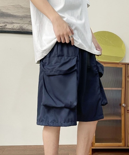 MGV(エムジーヴィー)の「ワイドカーゴハーフパンツ(カーゴパンツ・メンズ・グレー/ネイビー・LARGE/MEDIUM/X-LARGE)」の10枚目の写真