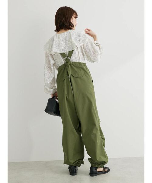 ELENCARE DUE(エレンカーレデュエ)の「・ELENCARE DUE サスペンダーアーミーパンツ(その他パンツ・レディース・カーキ/ネイビー・FREE)」の7枚目の写真