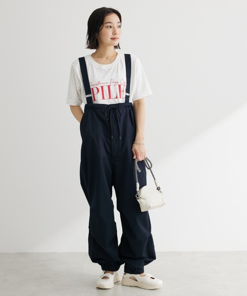 ELENCARE DUE(エレンカーレデュエ)の「・ELENCARE DUE サスペンダーアーミーパンツ(その他パンツ・レディース・カーキ/ネイビー・FREE)」の1枚目の写真